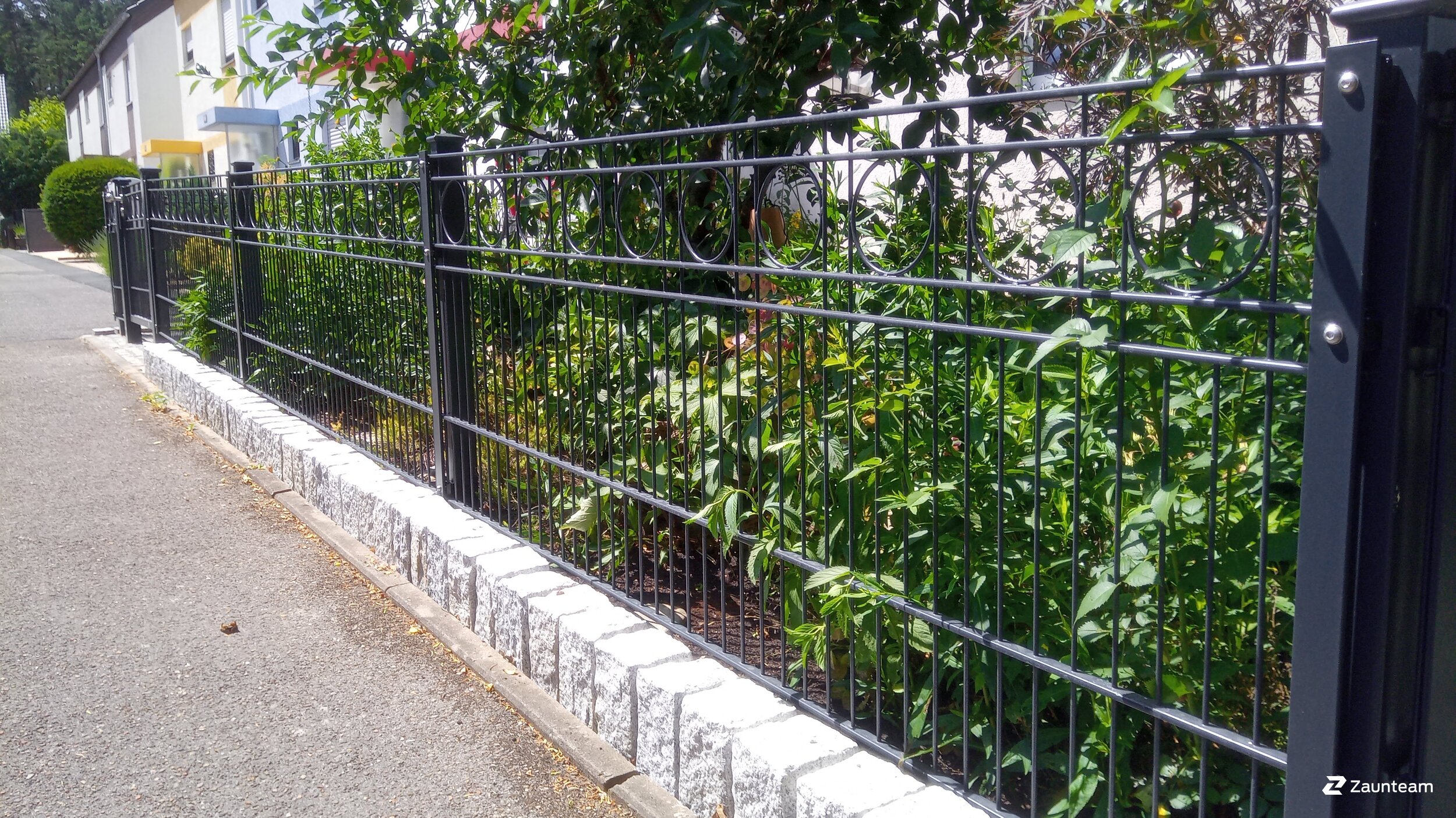 Decorzaun aus dem 2023 in 90596 Schwanstetten Deutschland von Zaunteam Nürnberg.
