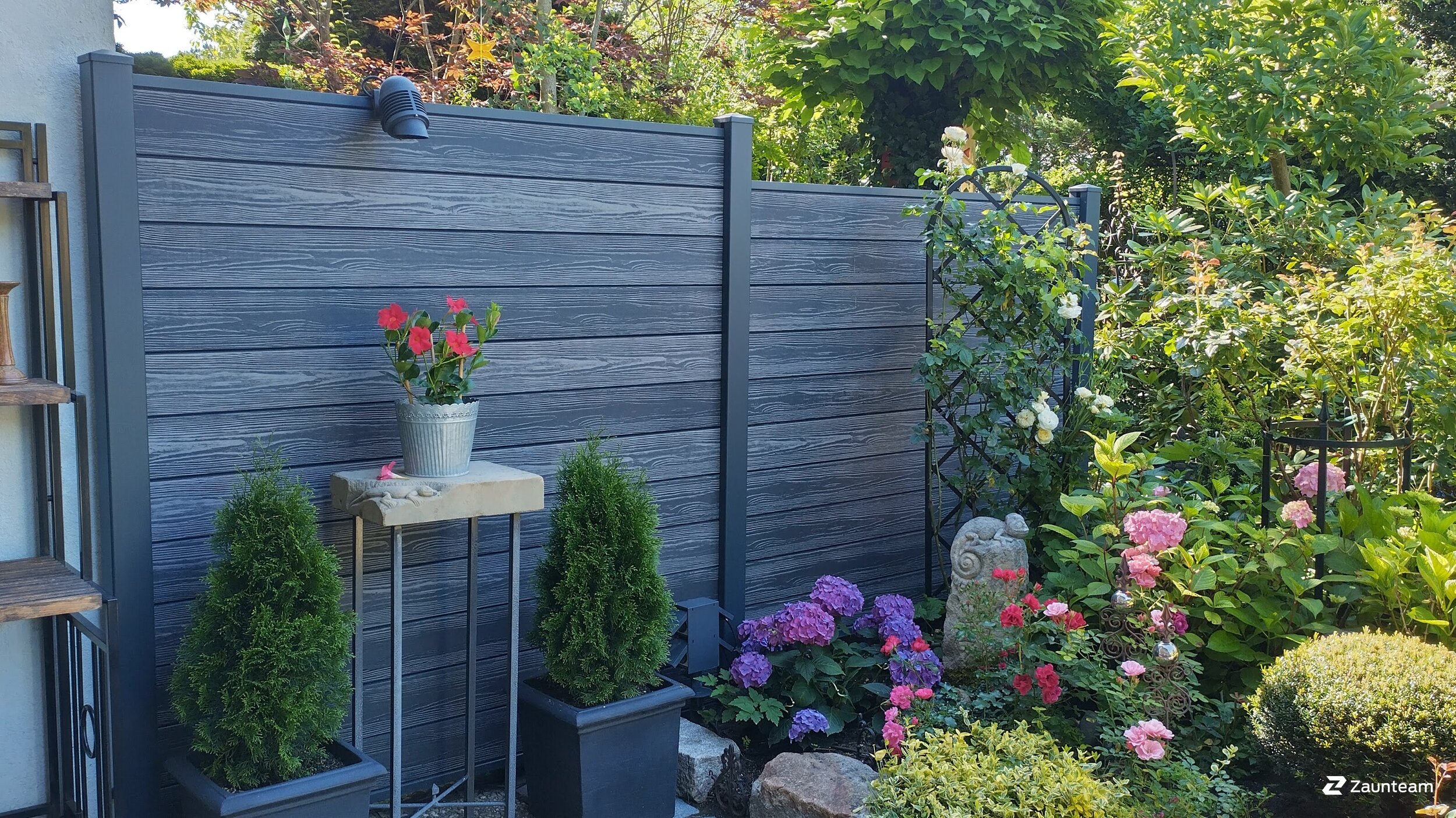 Kunststoff Sichtschutz aus dem 2024 in 90513 Zirndorf Deutschland von Zaunteam Nürnberg.