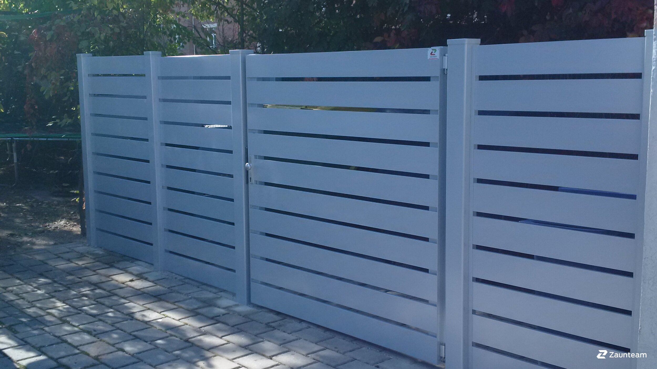 Aluminium Sichtschutz aus dem 2018 in 90763 Fürth Deutschland von Zaunteam Nürnberg.