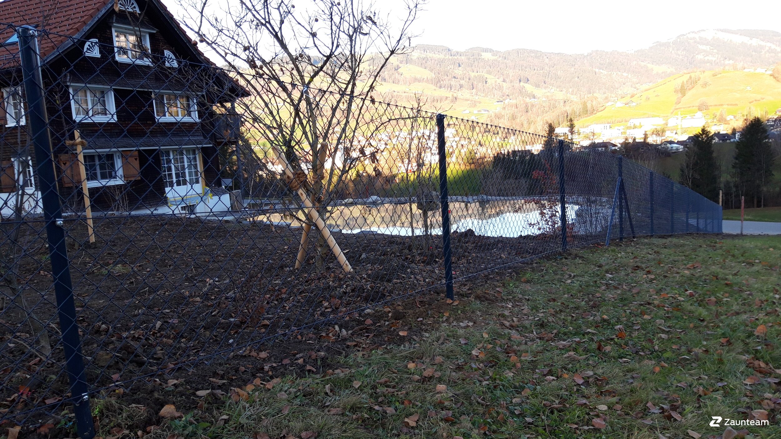 Diagonalgeflecht aus dem 2020 in 9655 Stein Schweiz von Zaunteam Werdenberg.
