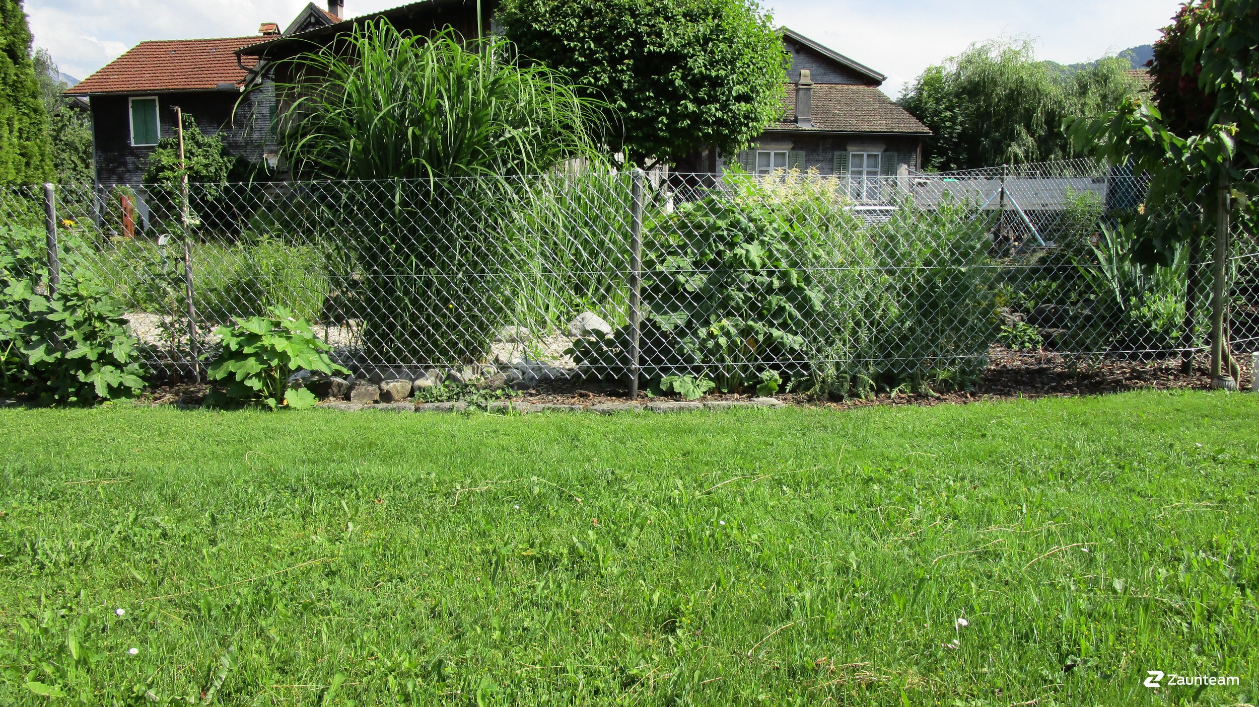 Grillage simple torsion de 2018 à 9472 Grabs Suisse de Zaunteam Werdenberg.