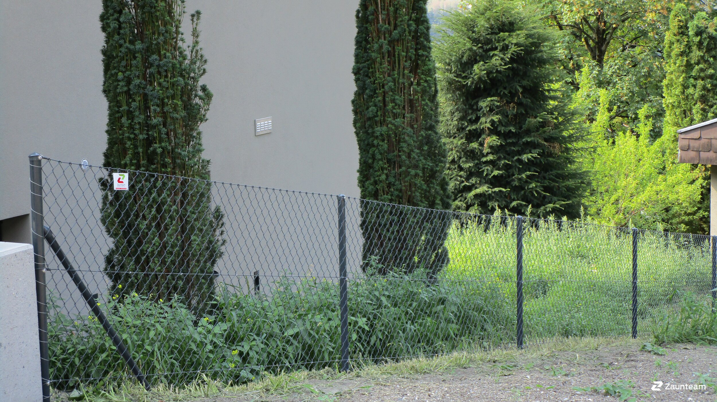 Diagonalgeflecht aus dem 2018 in 9495 Triesen Schweiz von Zaunteam Werdenberg.