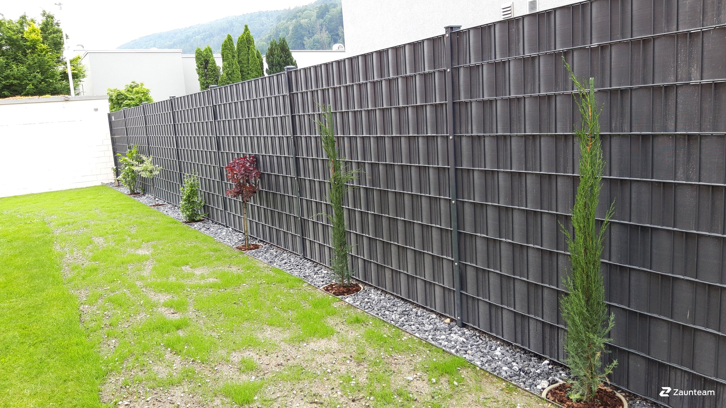 Flecht Sichtschutz aus dem 2020 in 9475 Sevelen Schweiz von Zaunteam Werdenberg.