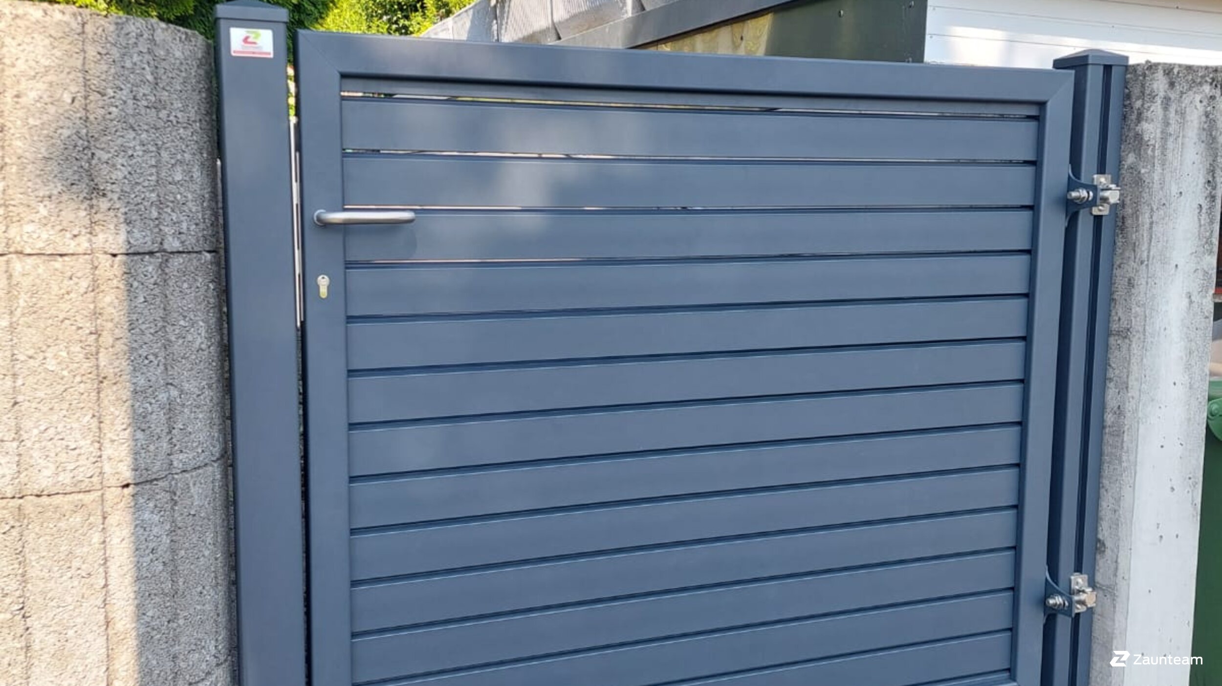 Aluminium Sichtschutz aus dem 2025 in 9475 Sevelen Schweiz von Zaunteam Werdenberg.