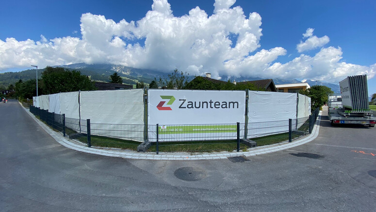 Lärmschutzzaun aus dem 2025 in 9472 Grabs Schweiz von Zaunteam Werdenberg.
