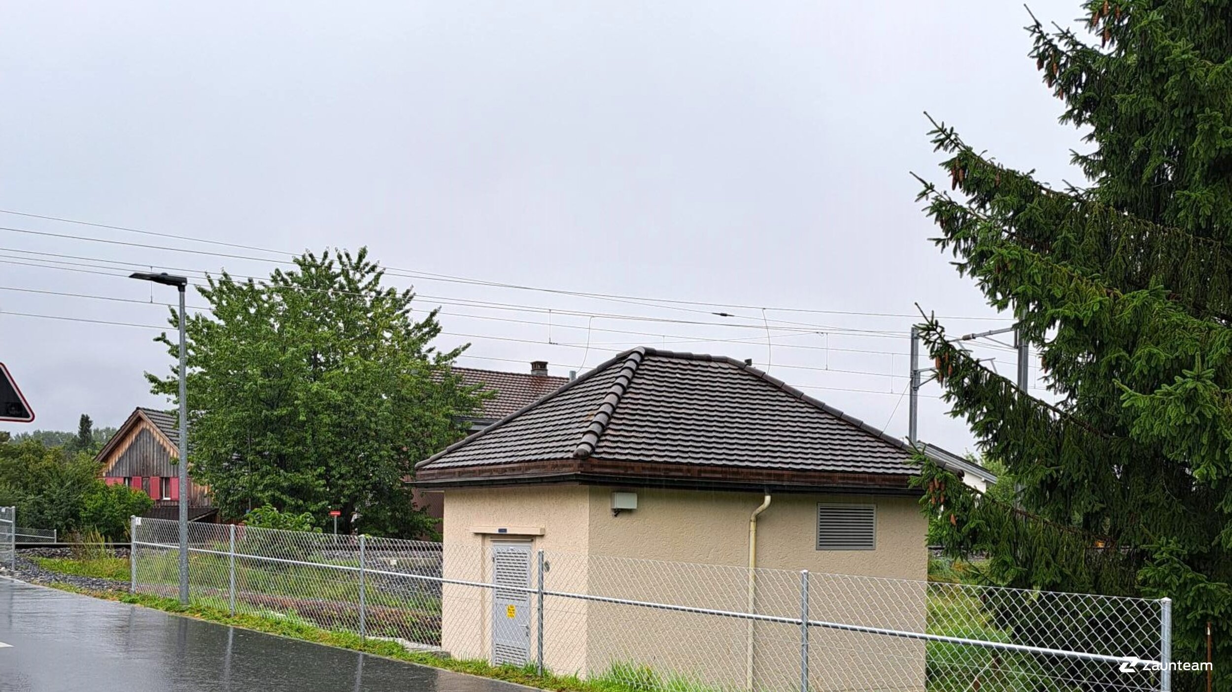 Maschendrahtzaun aus dem 2025 in 9470 Buchs Schweiz von Zaunteam Werdenberg.