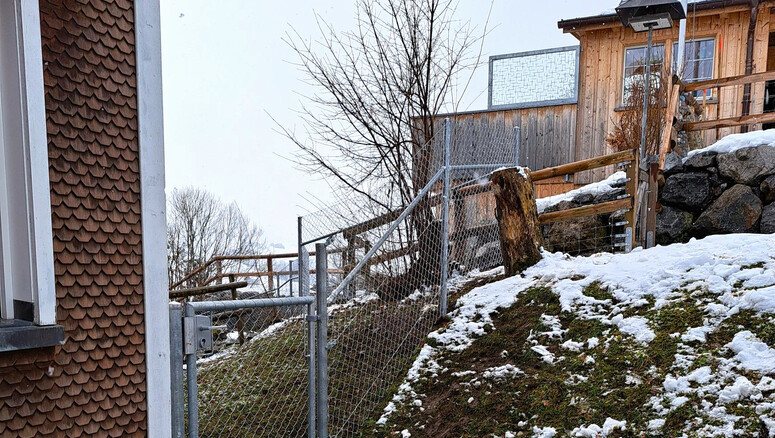 Maschendrahtzaun aus dem 2025 in 9658 wildhaus Schweiz von Zaunteam Werdenberg.