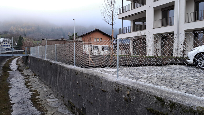 Maschendrahtzaun aus dem 2025 in 9475 Sevelen Schweiz von Zaunteam Werdenberg.