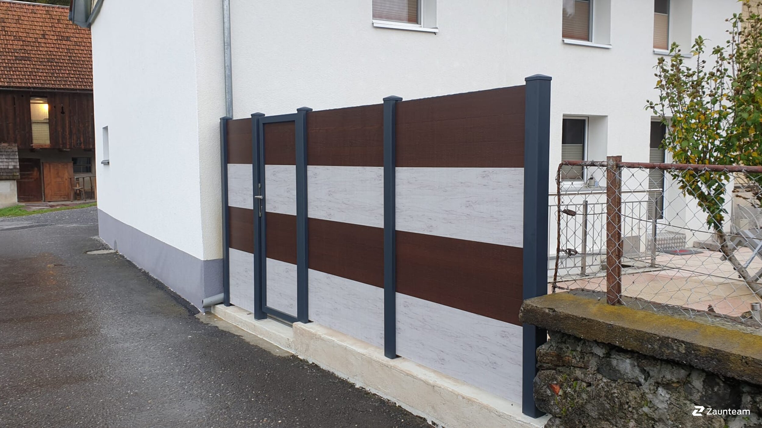 Aluminium Sichtschutz aus dem 2019 in 8888 Heiligkreuz Schweiz von Zaunteam Heidiland.