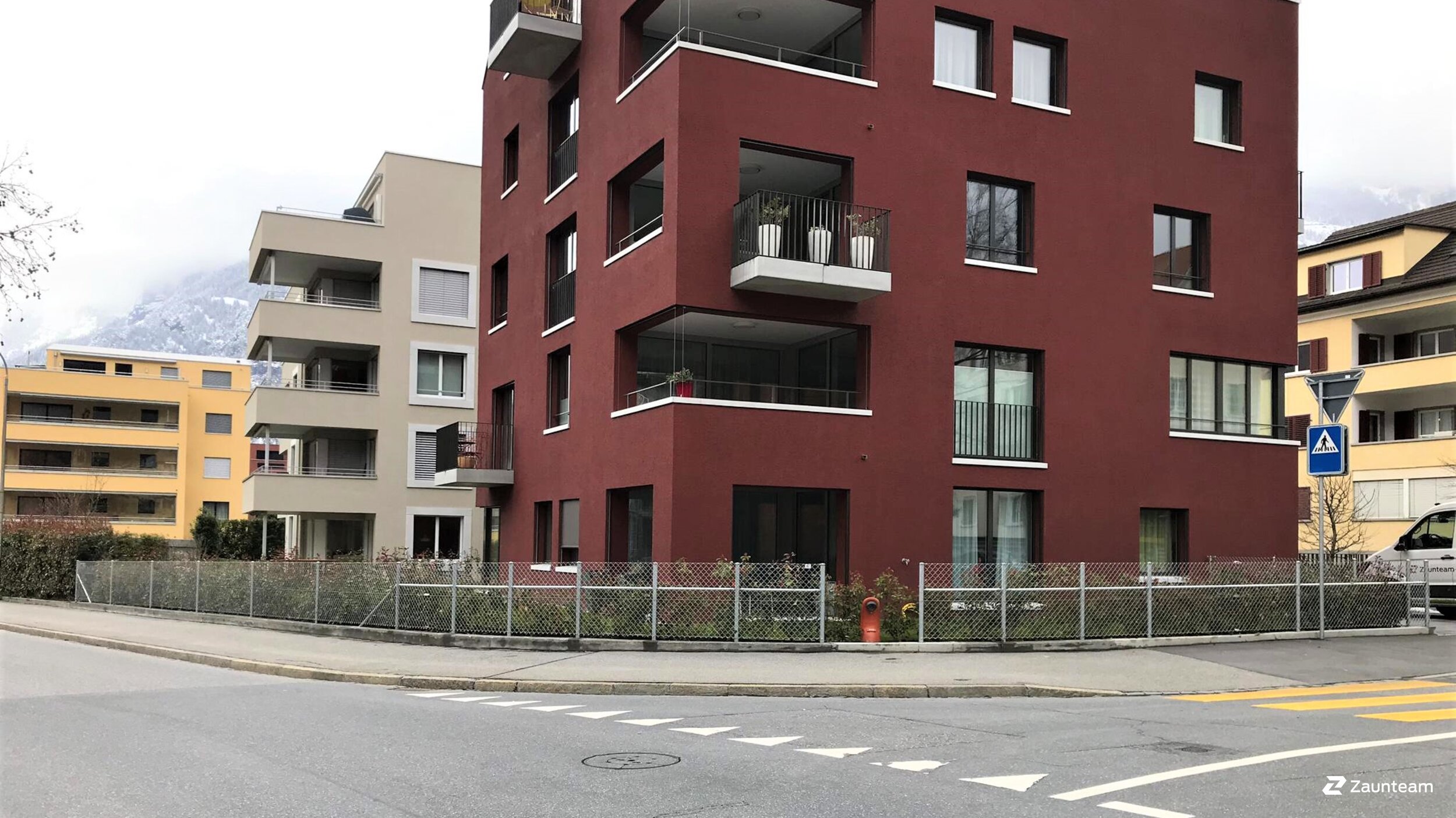 Diagonalgeflecht aus dem 2021 in 7000 Chur Schweiz von Zaunteam Heidiland.
