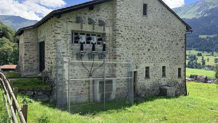Grillage simple torsion de 2020 à 7250 Klosters Suisse de Zaunteam Heidiland.
