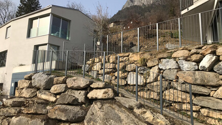 Geländer und Handläufe aus dem 2021 in 7320 Sargans Schweiz von Zaunteam Heidiland.