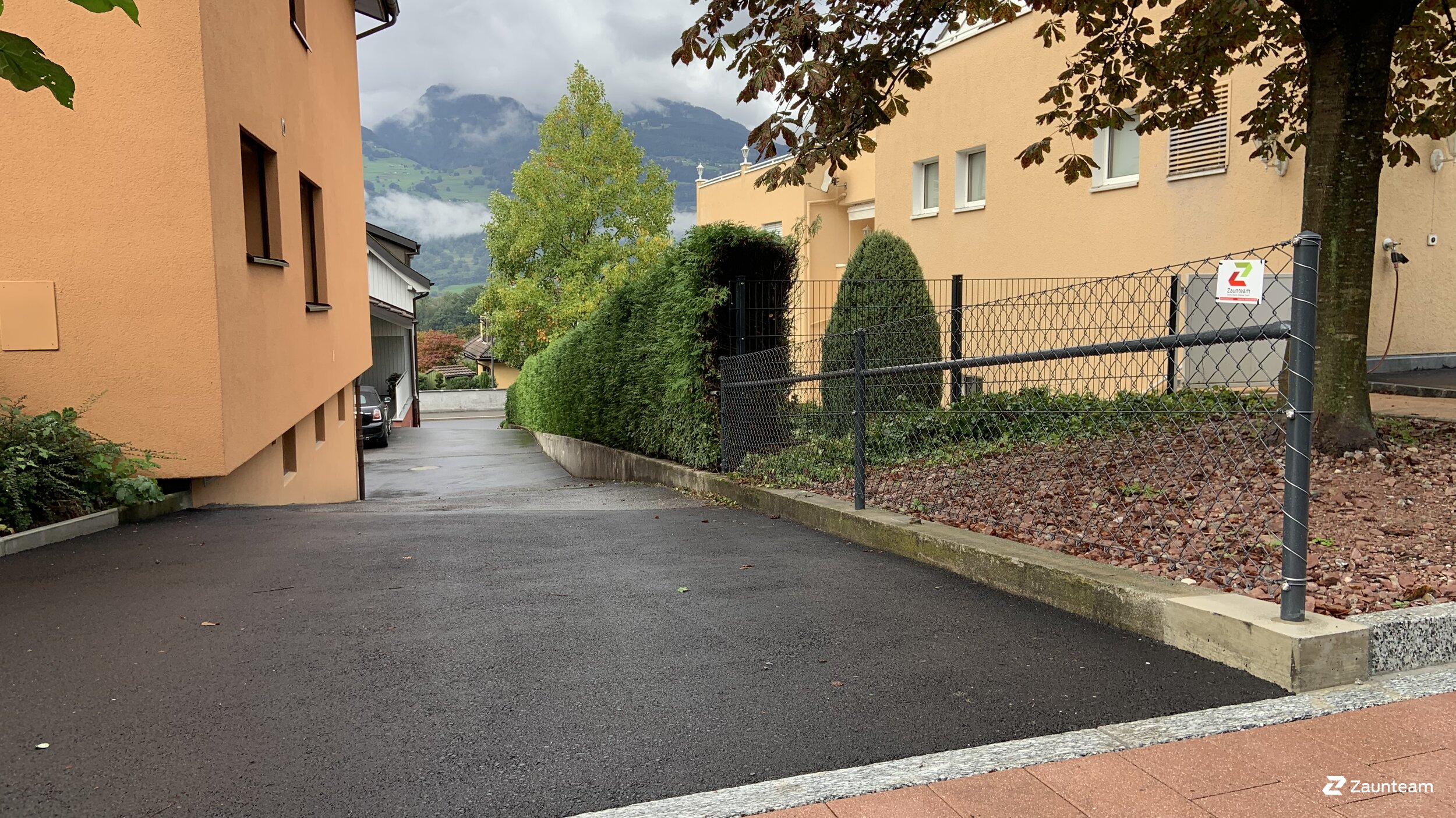 Grillage simple torsion de 2019 à 9490 Vaduz Suisse de Zaunteam Heidiland.