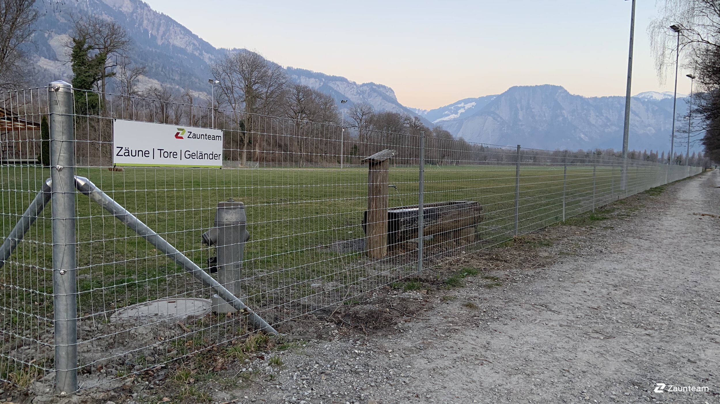 Knotengitter aus dem 2020 in 7304 Maienfeld Schweiz von Zaunteam Heidiland.