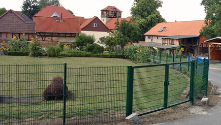 Doppelstabmattenzaun aus dem 2019 in 38835 Stötterlingen Deutschland von Zaunteam Magdeburg-Harz.