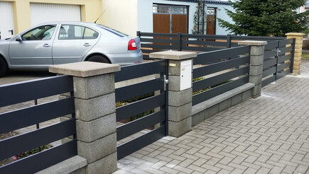Aluminium Sichtschutz aus dem 2019 in 39110 Magdeburg Deutschland von Zaunteam Magdeburg-Harz.