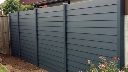 Aluminium Sichtschutz aus dem 2019 in 38165 Lehre Deutschland von Zaunteam Magdeburg-Harz.