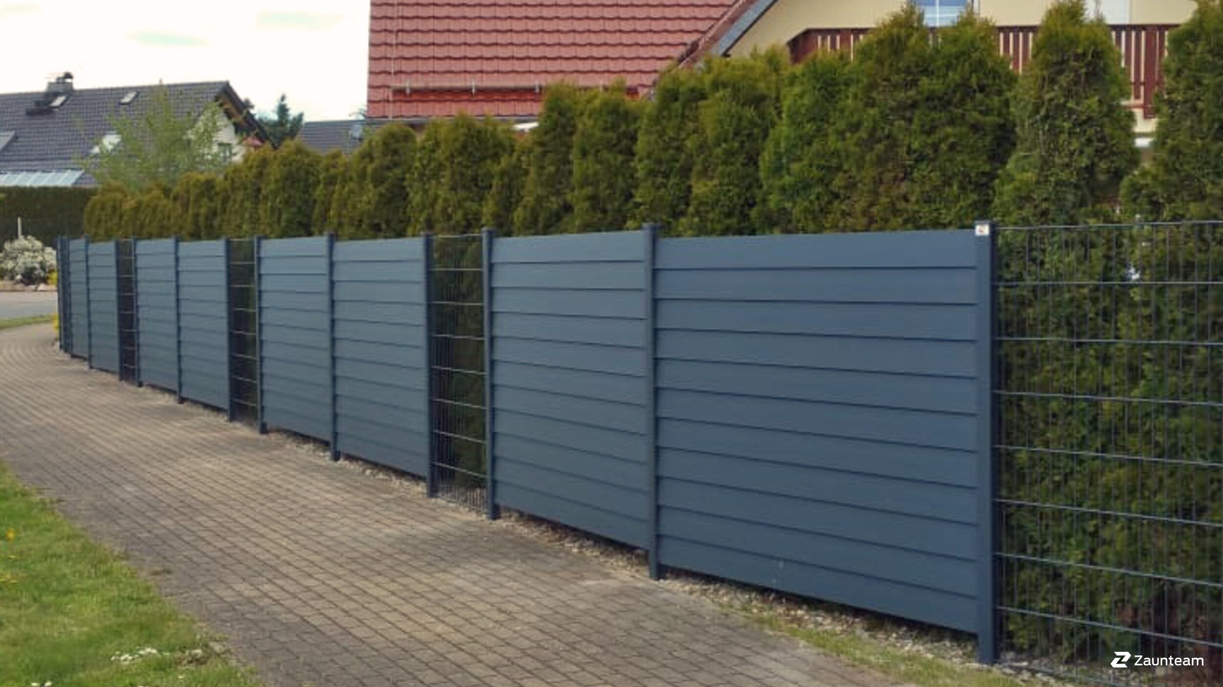 Aluminium Sichtschutz aus dem 2021 in 38889 Blankenburg Deutschland von Zaunteam Magdeburg-Harz.