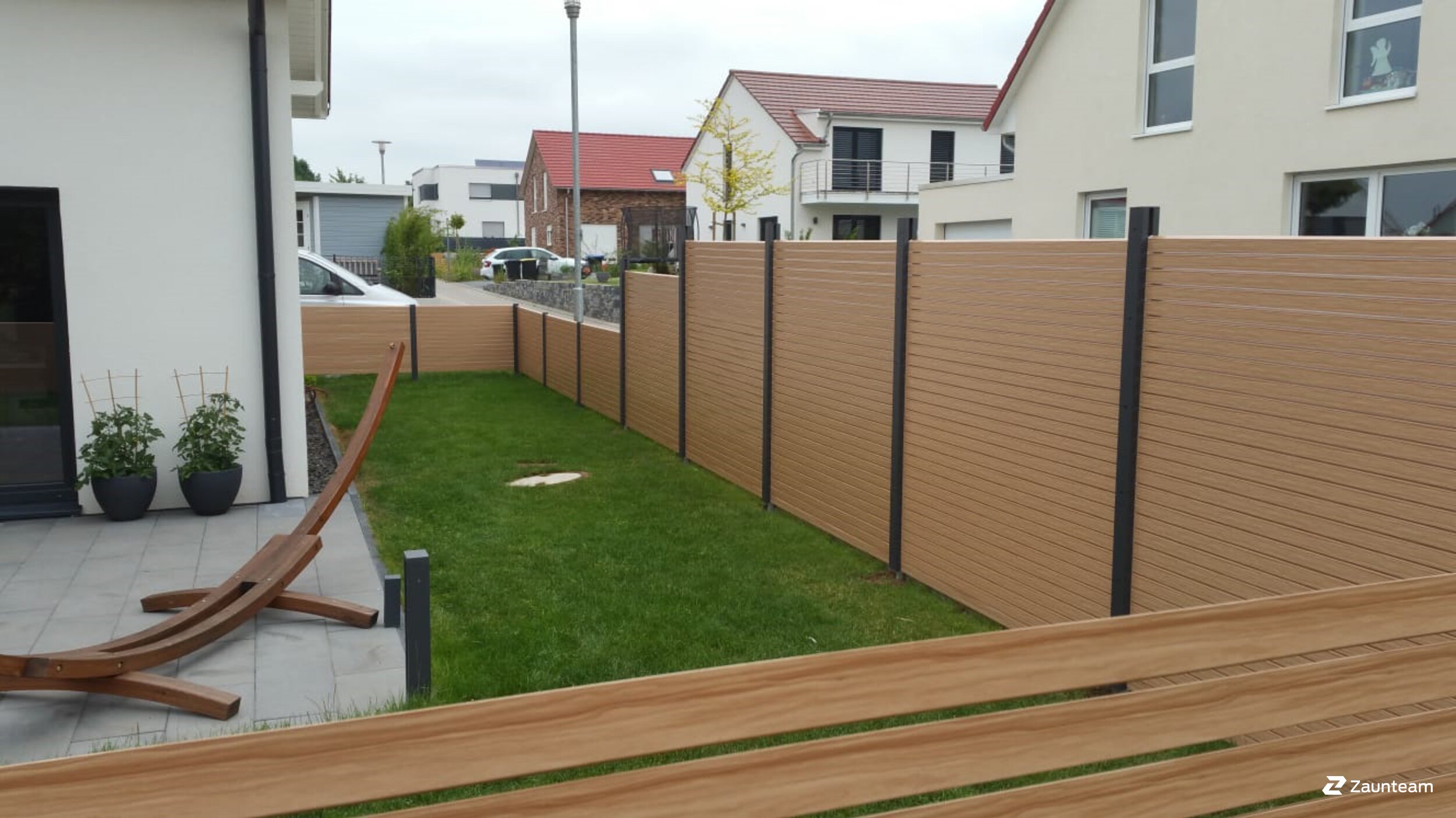 Aluminium Sichtschutz aus dem 2021 in 38324 Kissenbrück Deutschland von Zaunteam Magdeburg-Harz.