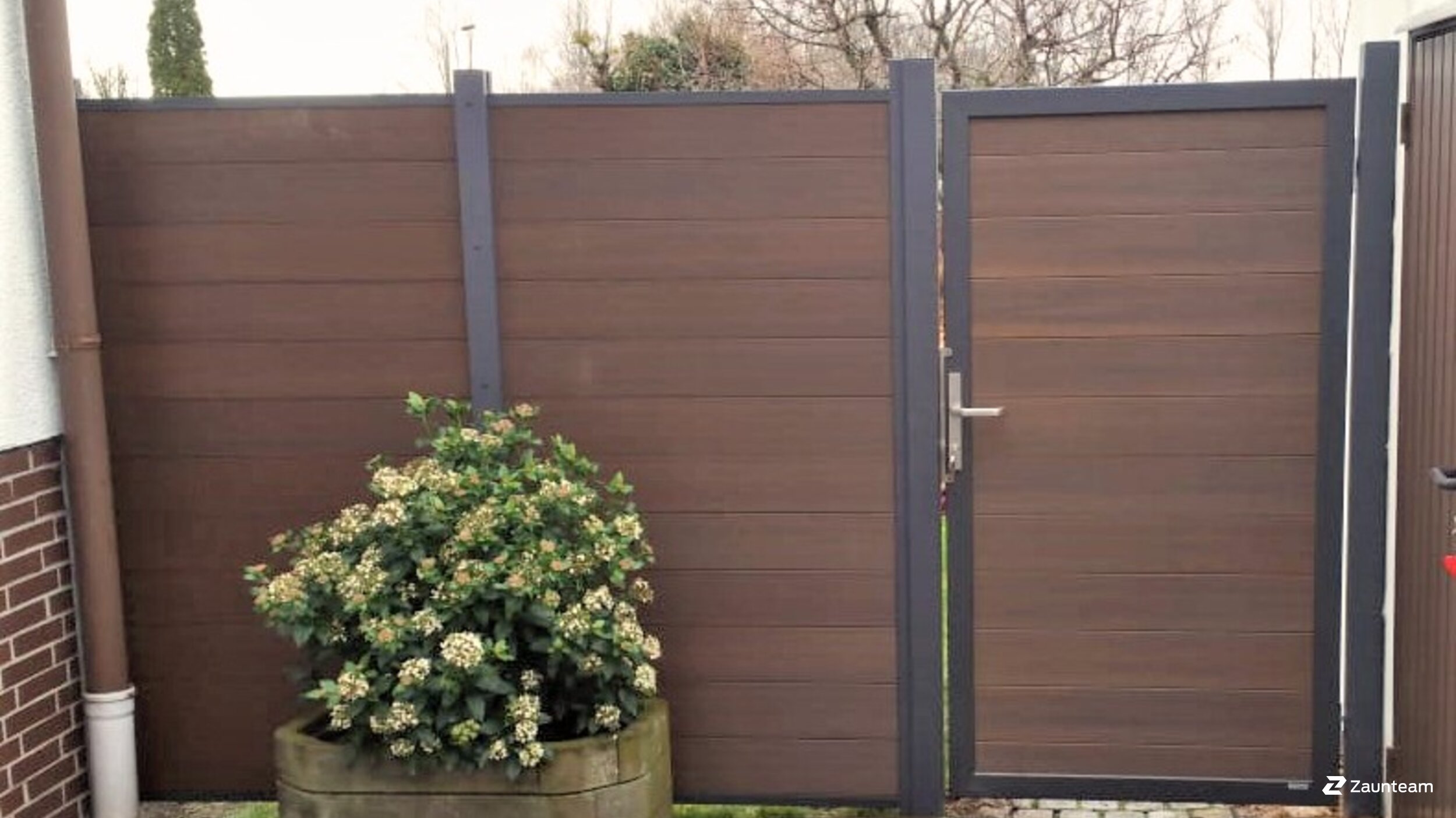WPC Sichtschutz aus dem 2021 in 39393 Hötensleben Deutschland von Zaunteam Magdeburg-Harz.