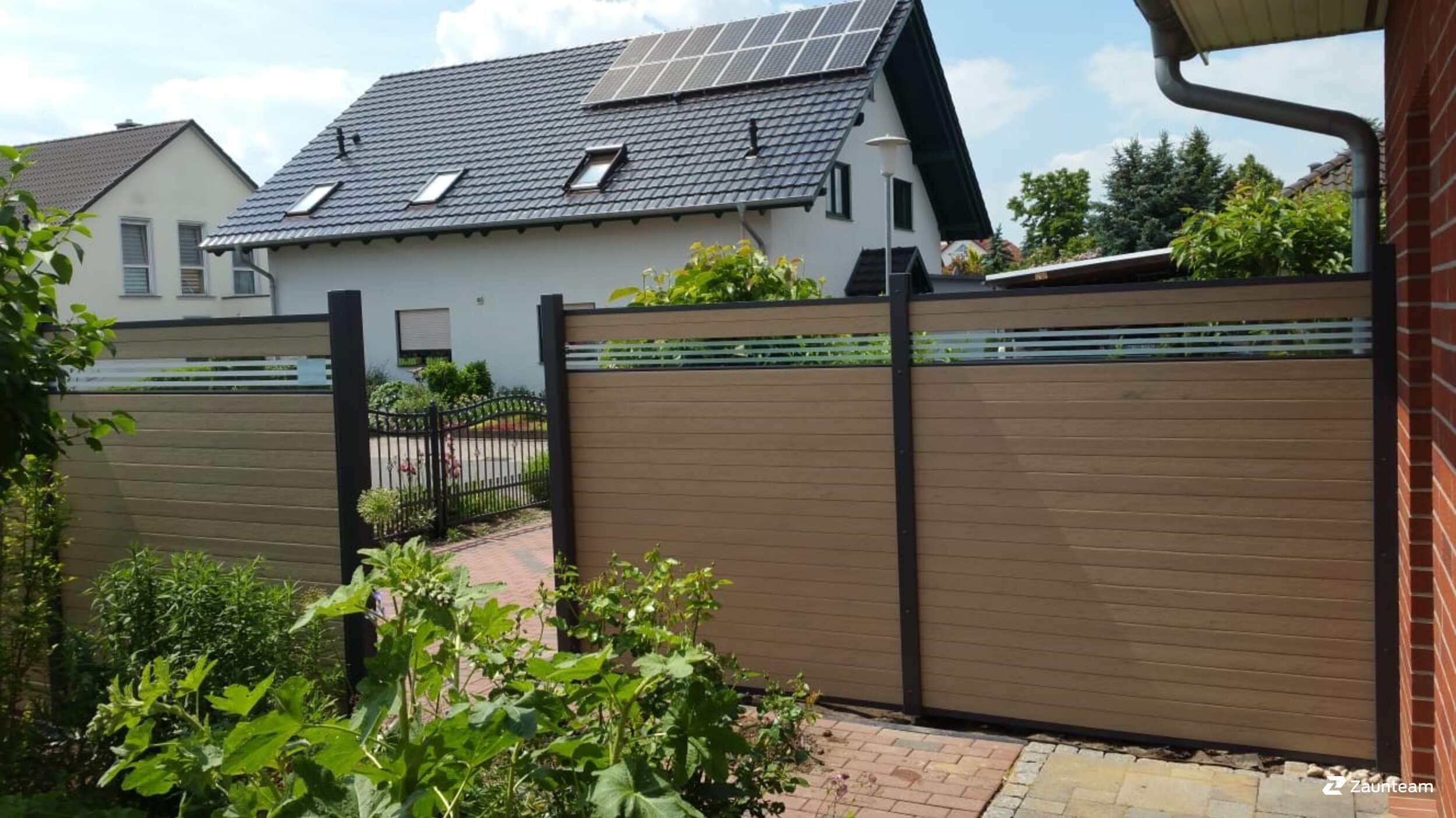 WPC Sichtschutz aus dem 2021 in 39179 Ebendorf Deutschland von Zaunteam Magdeburg-Harz.