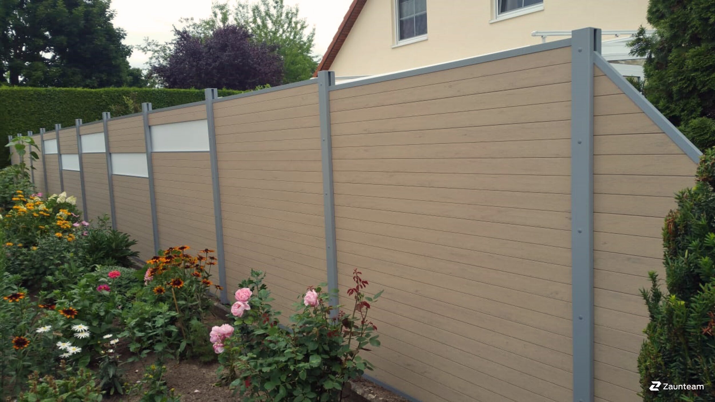 WPC Sichtschutz aus dem 2021 in 39387 Oschersleben Deutschland von Zaunteam Magdeburg-Harz.