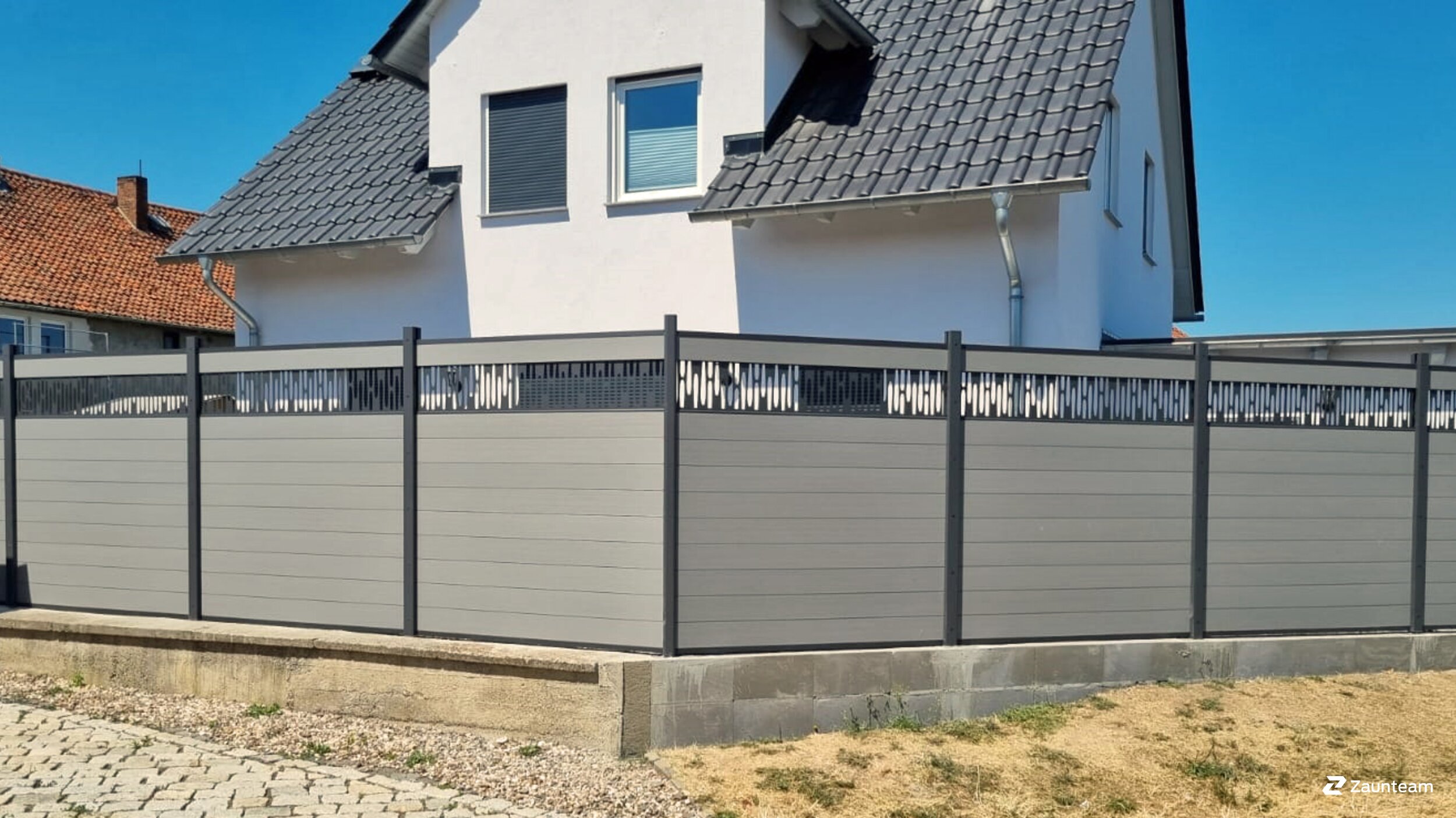 Pare-vue en WPC de 2022 à 38855 Wernigerode Allemagne de Zaunteam Magdeburg-Harz.