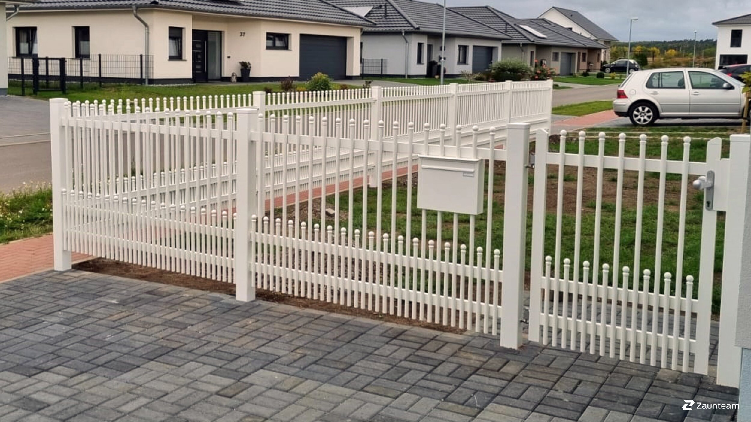 Aluzaun aus dem 2022 in 06502 Weddersleben Deutschland von Zaunteam Magdeburg-Harz.