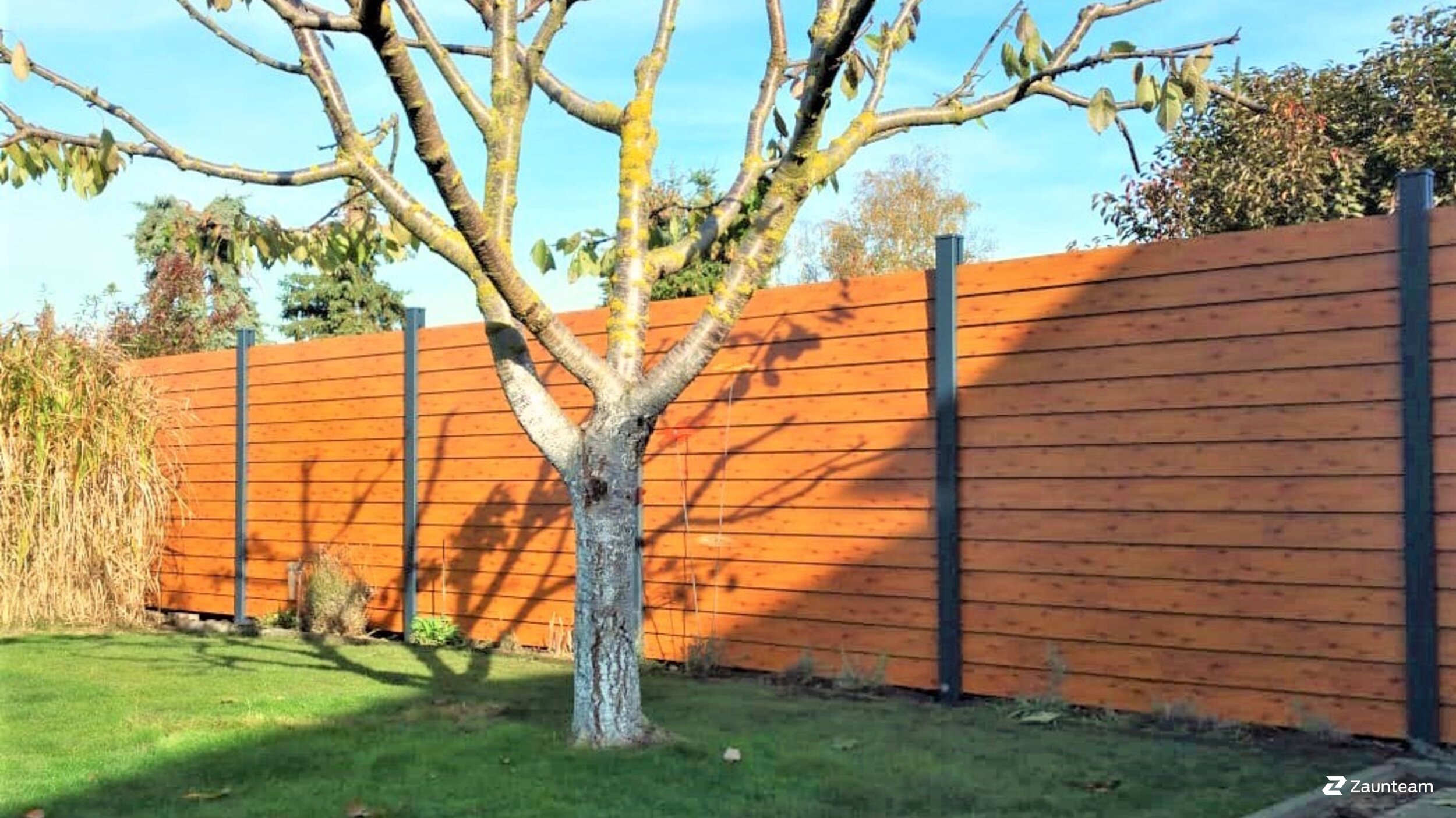 Protection brise-vue en aluminium de 2022 à 39343 Hakenstedt Allemagne de Zaunteam Magdeburg-Harz.