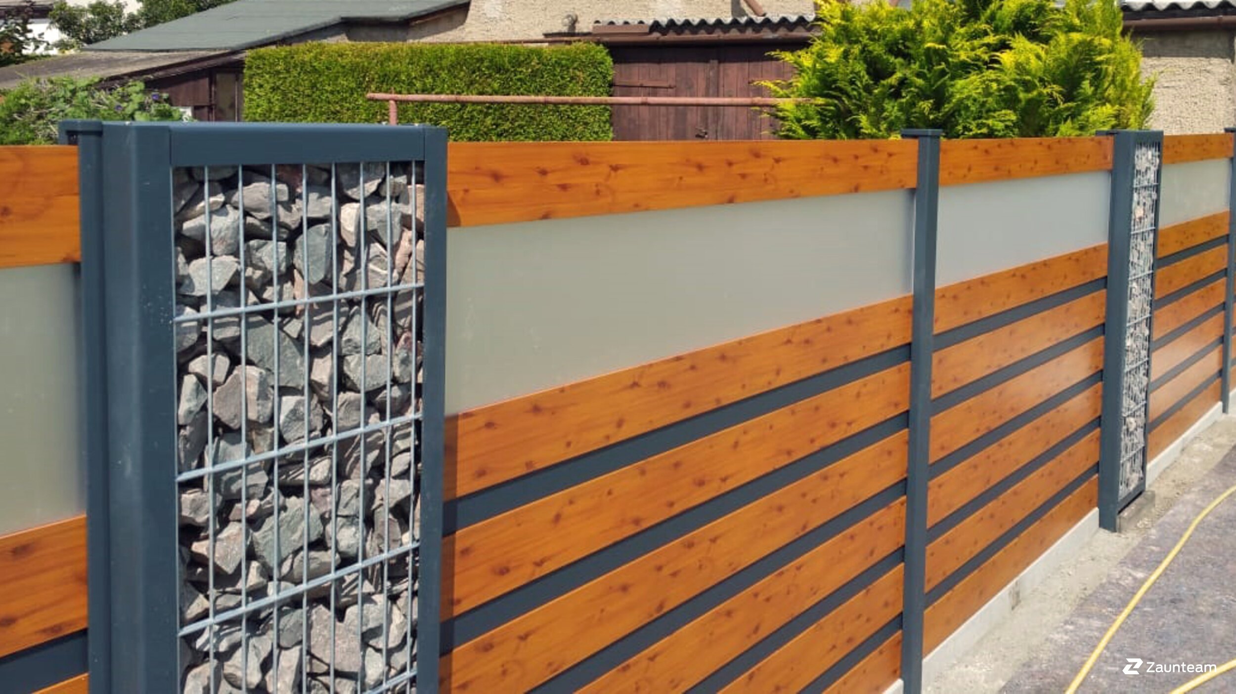 Aluminium Sichtschutz aus dem 2020 in 39171 Sülzetal Deutschland von Zaunteam Magdeburg-Harz.