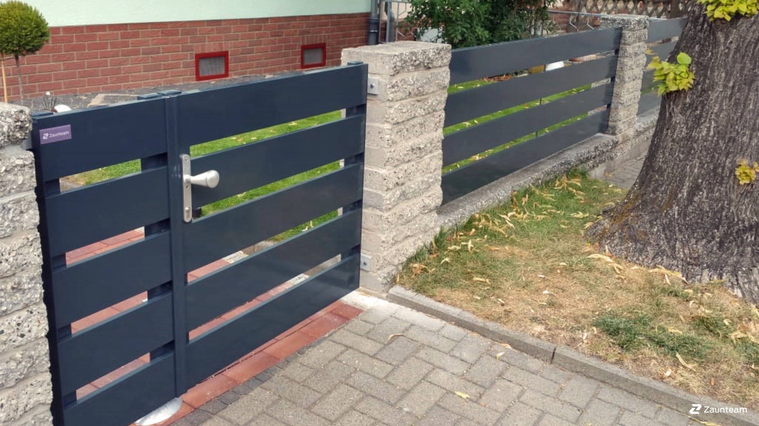 Aluzaun aus dem 2020 in 39397 Kroppenstedt Deutschland von Zaunteam Magdeburg-Harz.