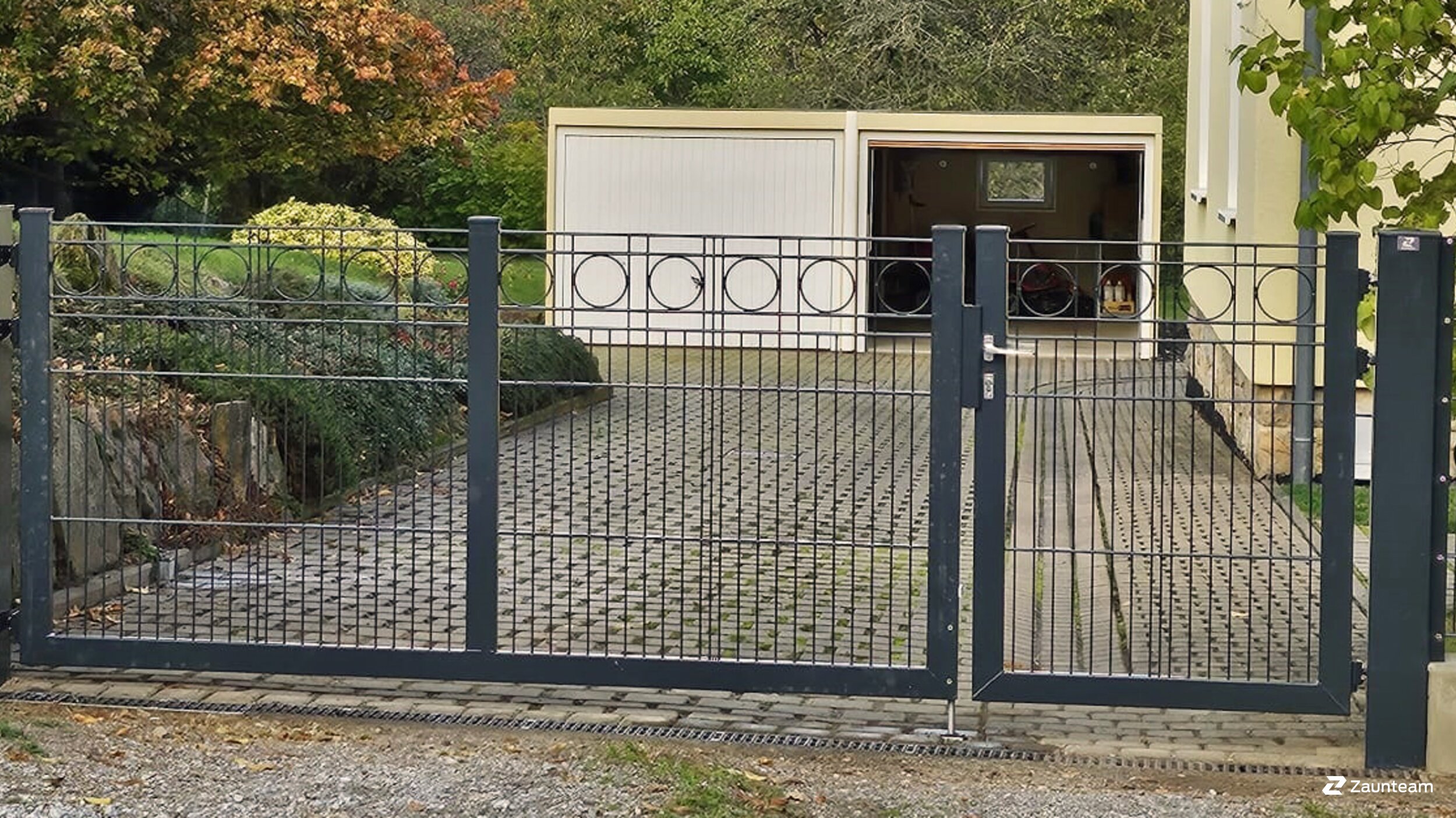 Decorzaun aus dem 2023 in 38889 Heimburg Deutschland von Zaunteam Magdeburg-Harz.
