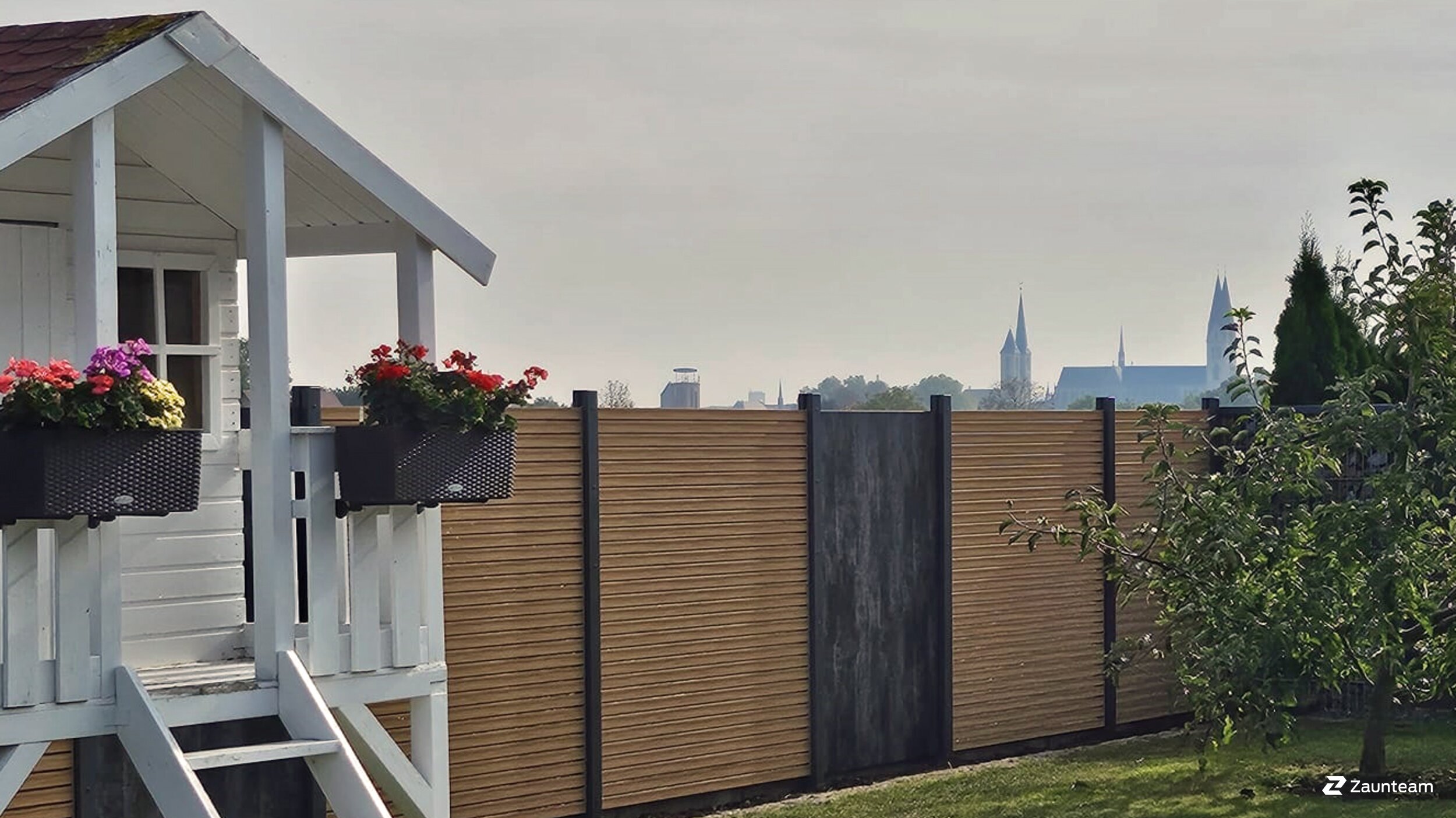 Aluminium Sichtschutz aus dem 2023 in 38820 Halberstadt Deutschland von Zaunteam Magdeburg-Harz.