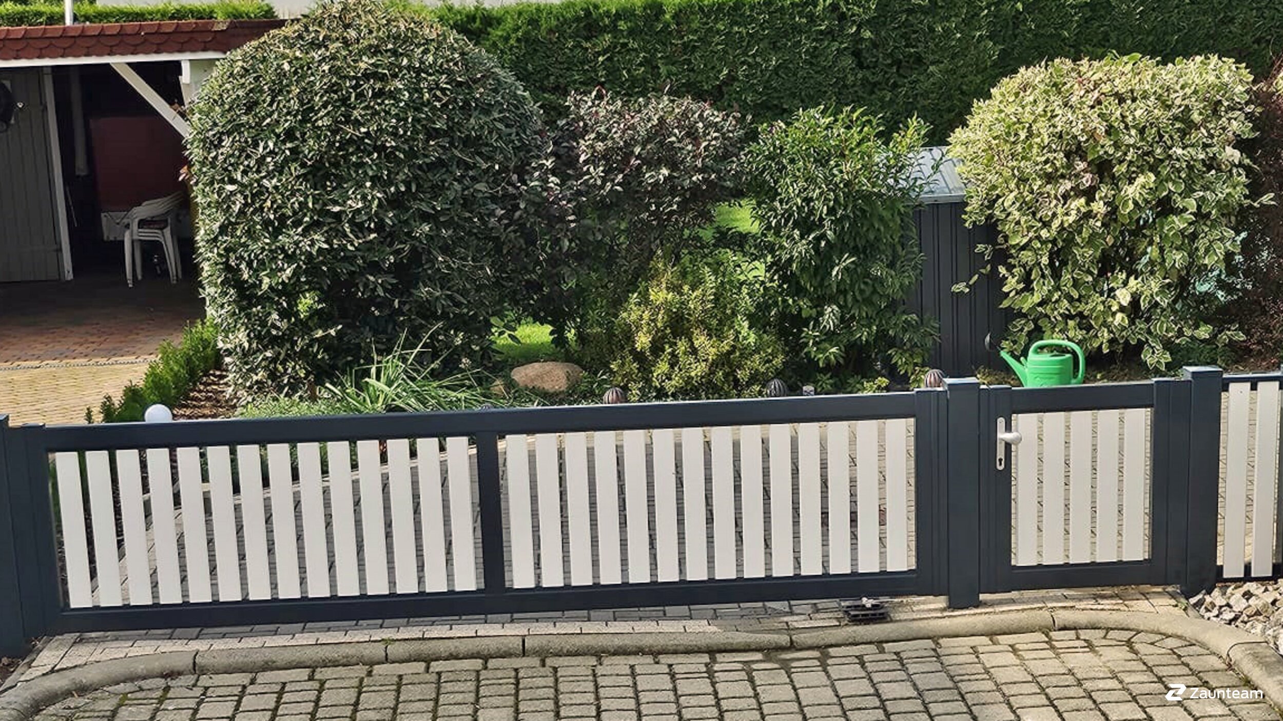 Aluzaun aus dem 2023 in 38836 Badersleben Deutschland von Zaunteam Magdeburg-Harz.