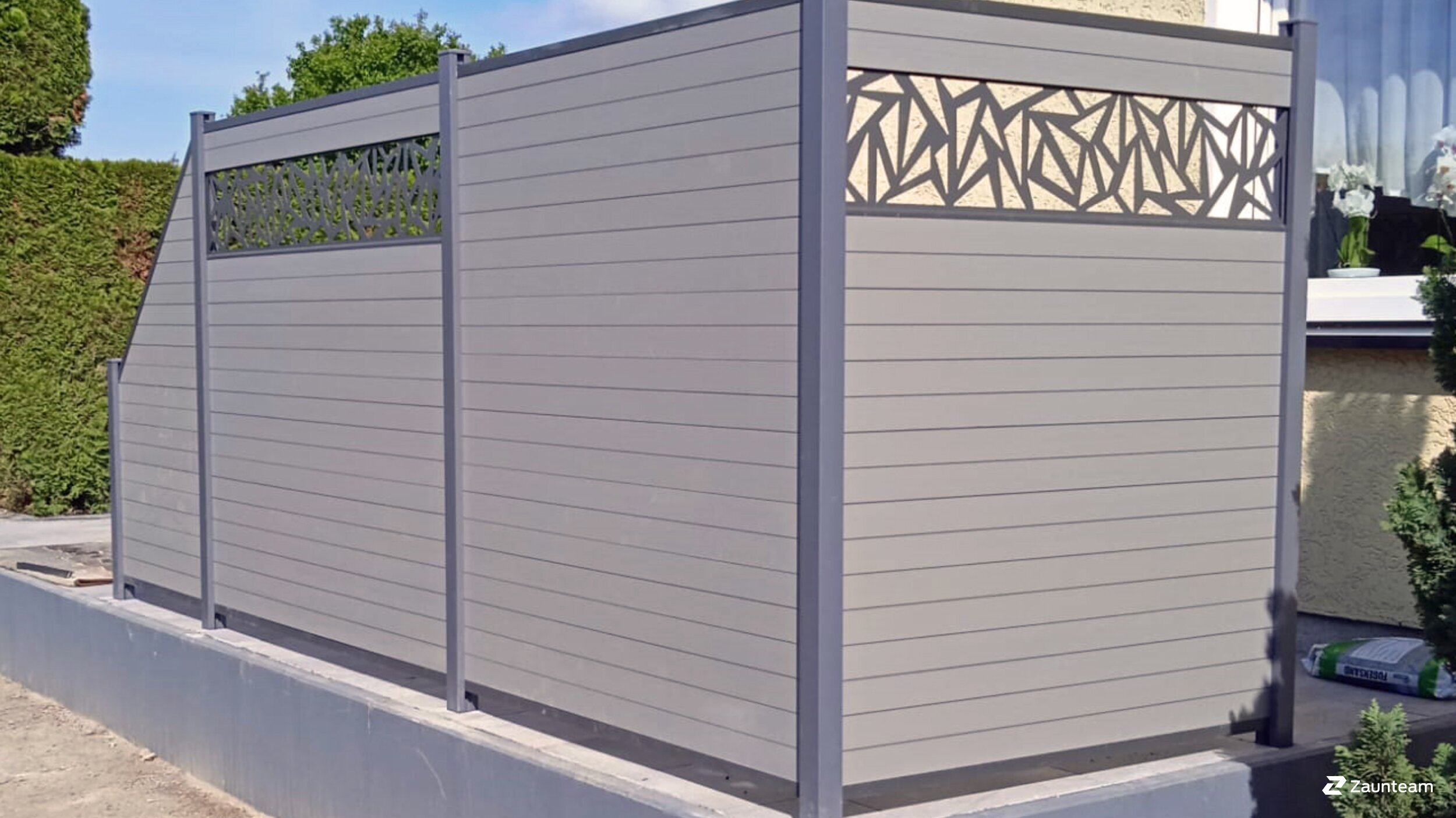 WPC Sichtschutz aus dem 2024 in 39387 Oschersleben Deutschland von Zaunteam Magdeburg-Harz.