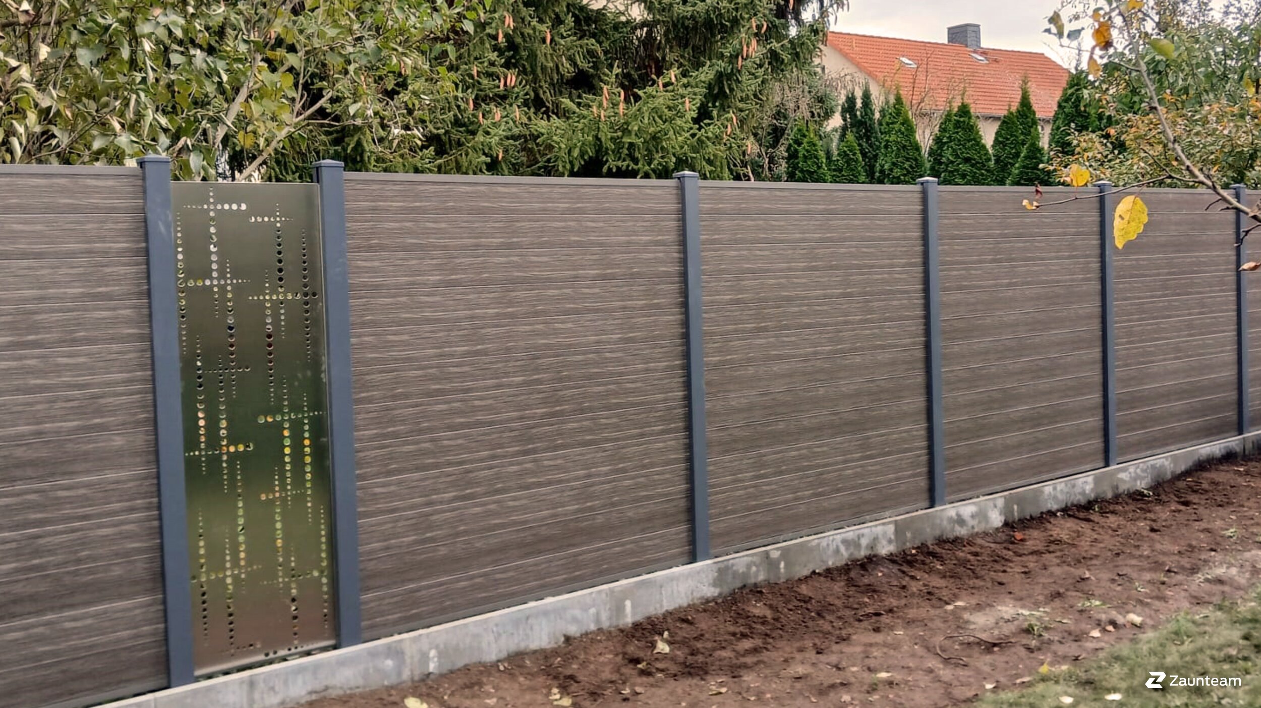 Aluminium Sichtschutz aus dem 2024 in 38820 Halberstadt Deutschland von Zaunteam Magdeburg-Harz.