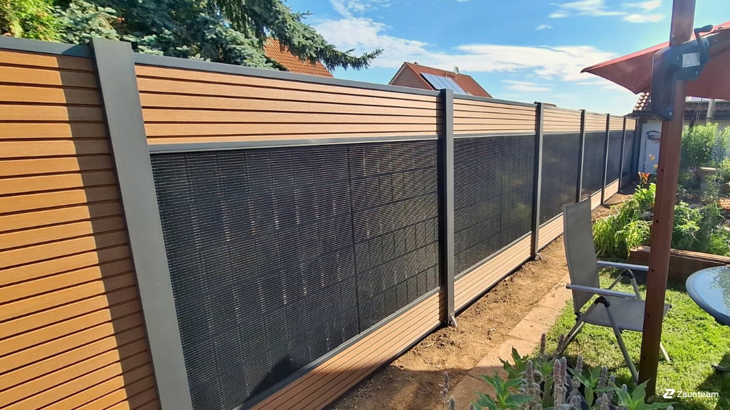 Solarzaun aus dem 2026 in 38820 Halberstadt Deutschland von Zaunteam Magdeburg-Harz.