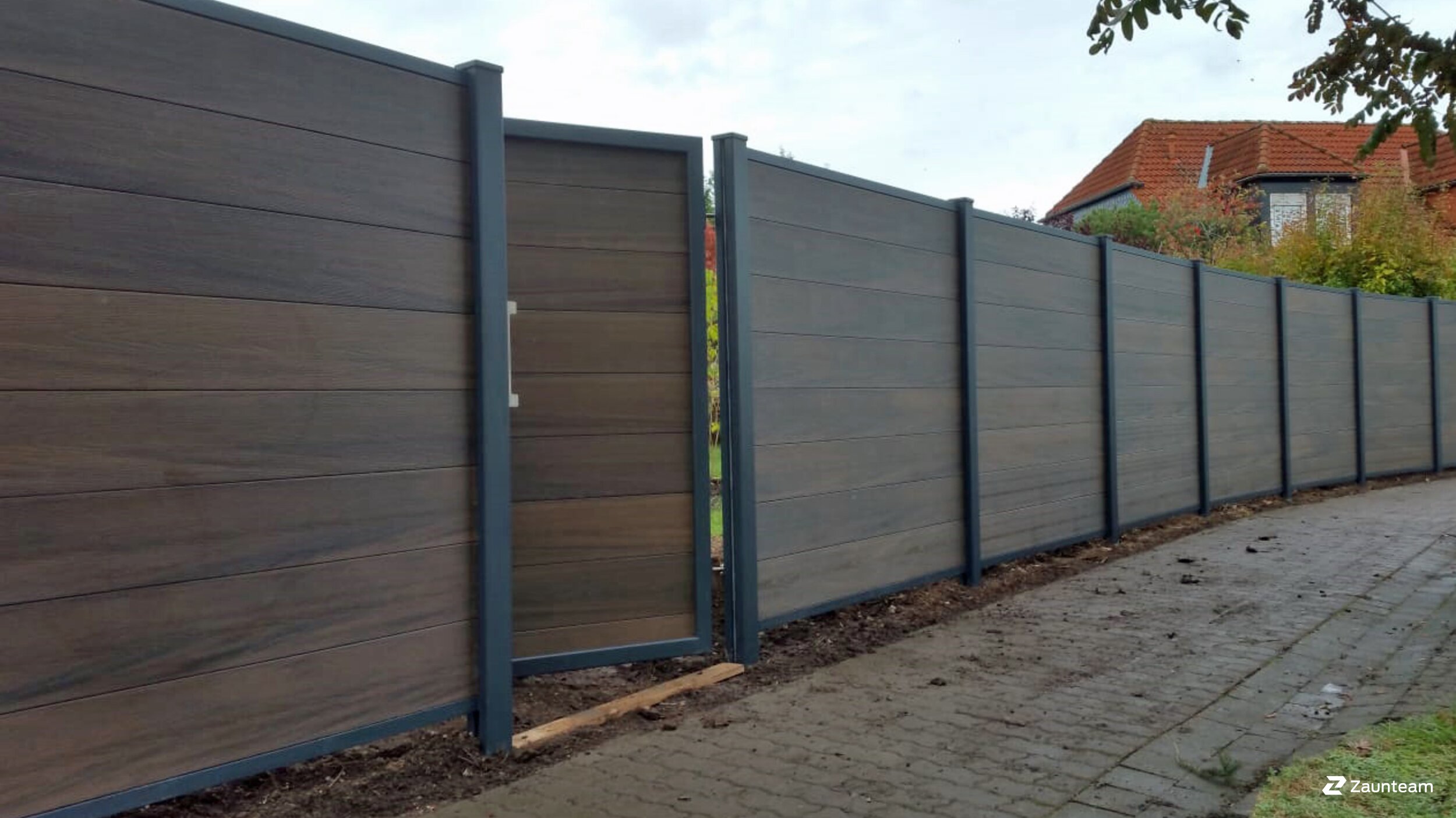 WPC Sichtschutz aus dem 2019 in 39435 Egeln Deutschland von Zaunteam Magdeburg-Harz.