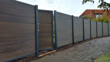 WPC Sichtschutz aus dem 2019 in 39435 Egeln Deutschland von Zaunteam Magdeburg-Harz.