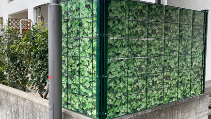 Flecht Sichtschutz aus dem 2020 in 5417 Untersiggenthal Schweiz von Zaunteam Aargau AG.