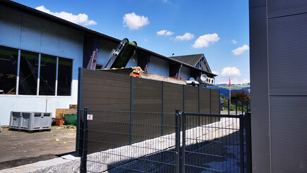WPC Sichtschutz aus dem 2020 in 5525 Fischbach-Göslikon Schweiz von Zaunteam Aargau AG.