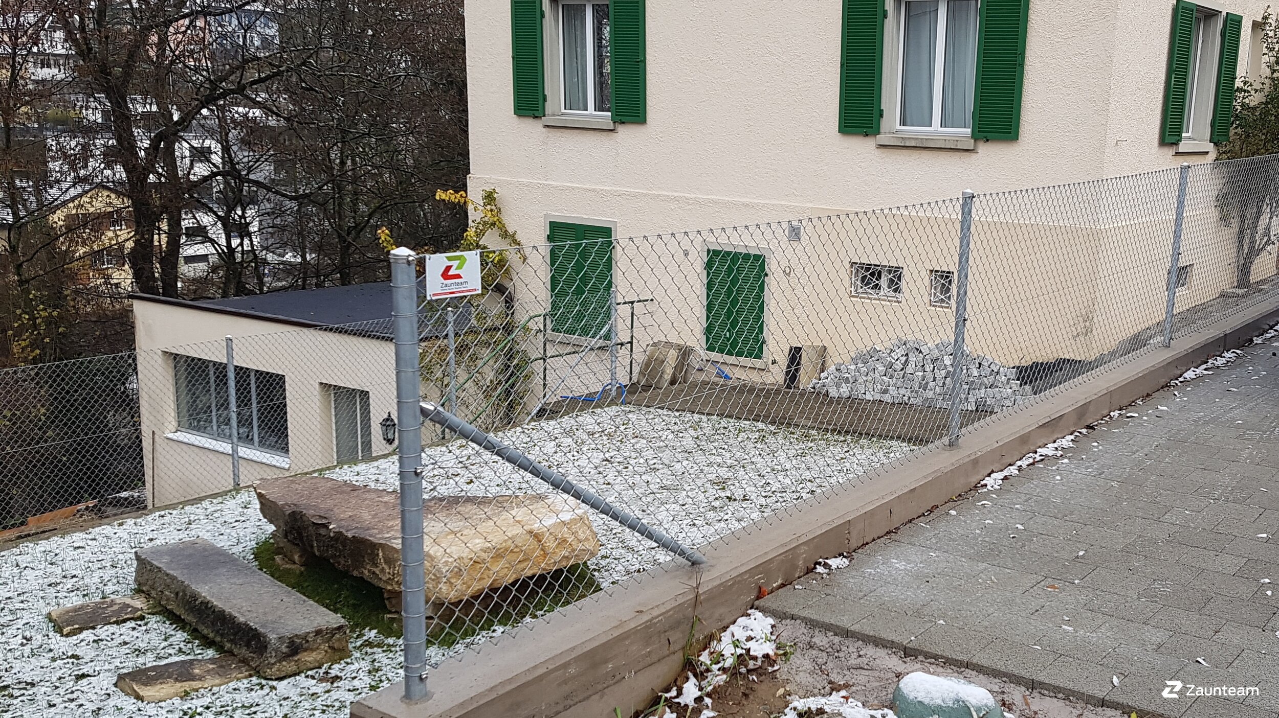 Grillage simple torsion de 2020 à 5408 Ennetbaden Suisse de Zaunteam Aargau AG.