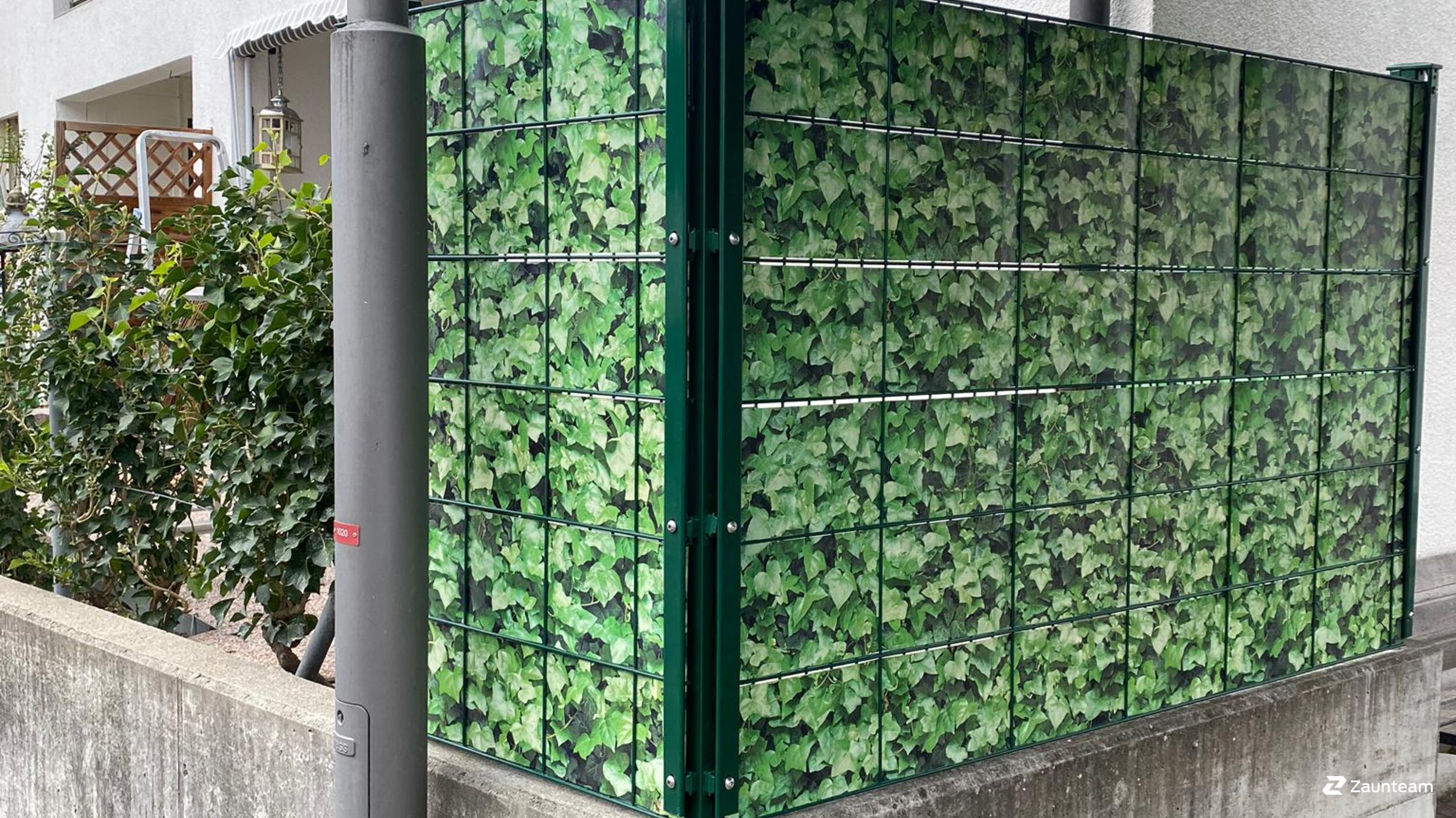 Protection brise-vue en tressage de 2020 à 5417 Untersiggenthal Suisse de Zaunteam Aargau AG.