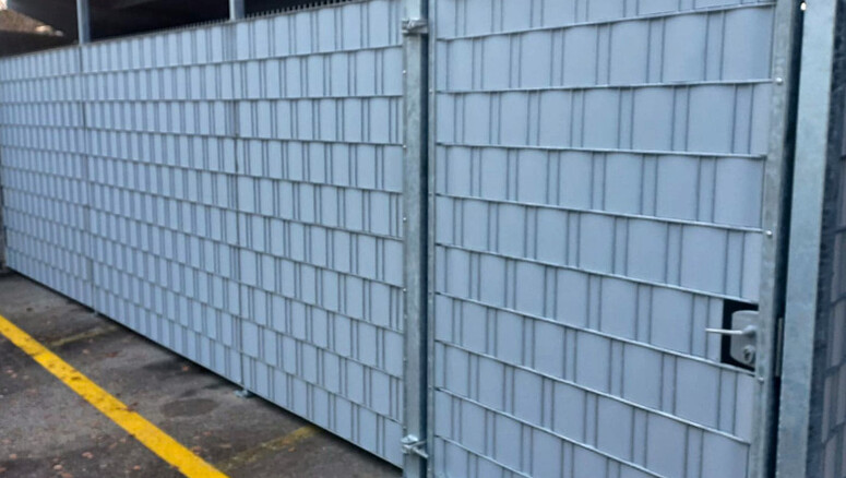 Protection brise-vue en tressage de 2025 à 5430 Wettingen Suisse de Zaunteam Aargau AG.