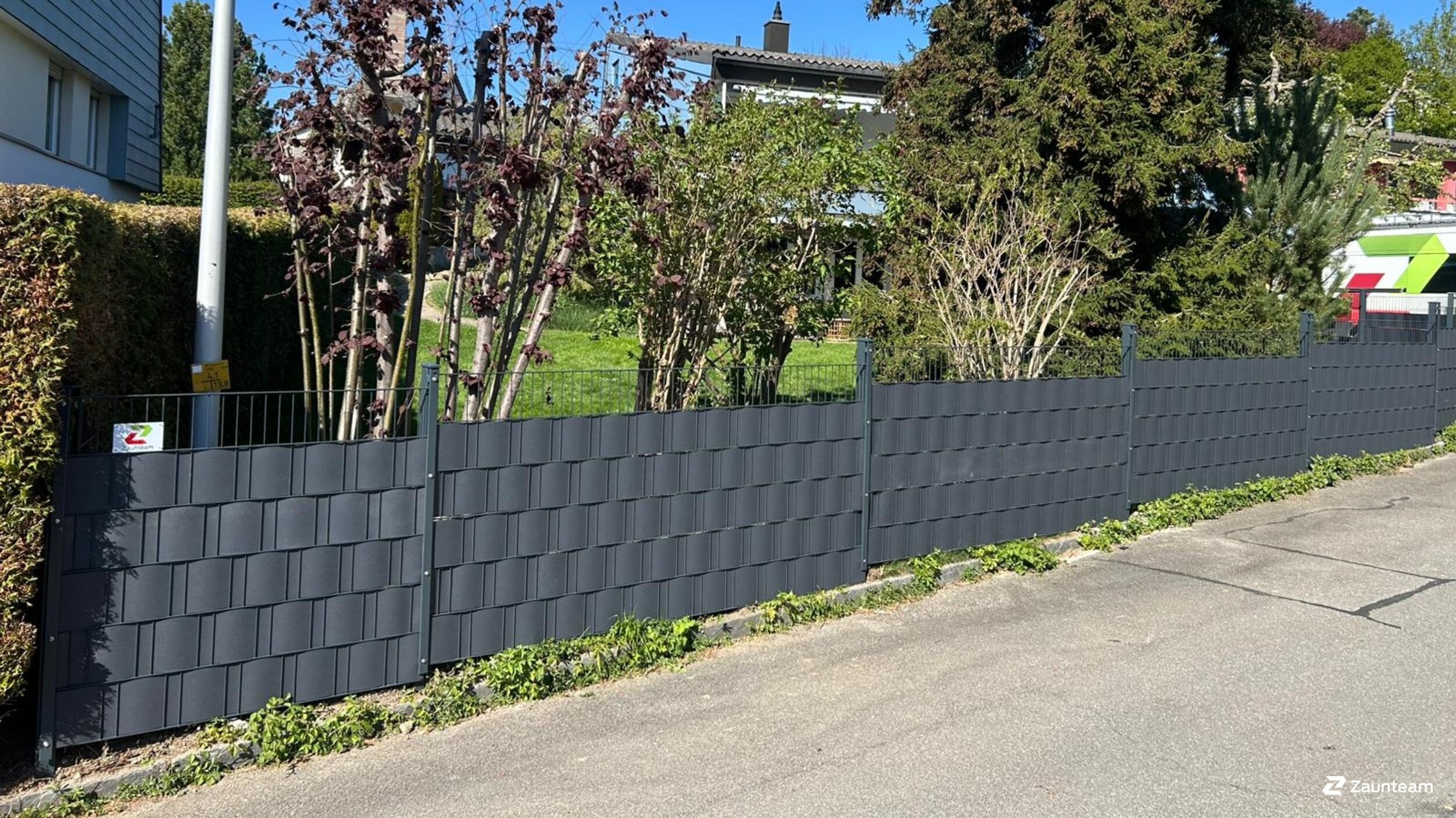 Flecht Sichtschutz aus dem 2026 in 5737 Menziken Schweiz von Zaunteam Aargau AG.
