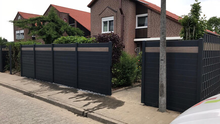 Aluminium Sichtschutz aus dem 2020 in 29378 Wittingen Deutschland von Zaunteam Südheide-Altmark.