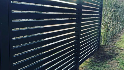 Aluminium Sichtschutz aus dem 2020 in 38465 Brome Deutschland von Zaunteam Südheide-Altmark.