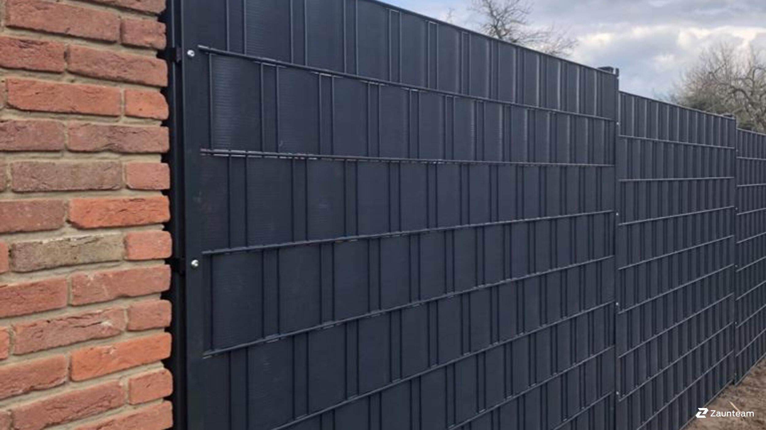 Protection brise-vue en tressage de 2020 à 29386 Hankensbüttel Allemagne de Zaunteam Südheide-Altmark.