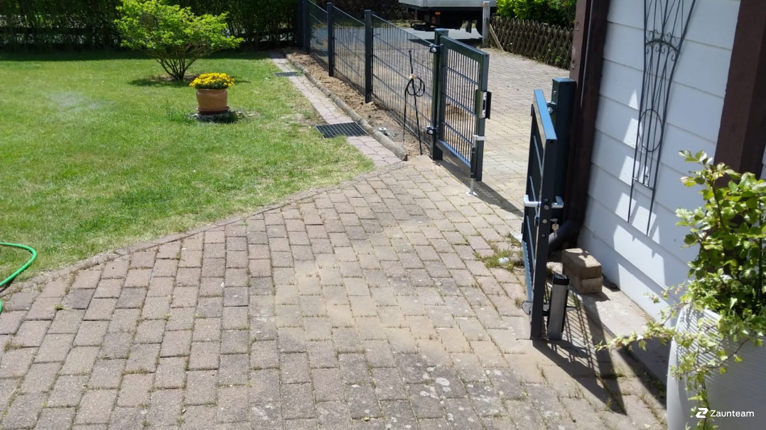 Doppelstabmattenzaun aus dem 2020 in 29389 Bad Bodenteich Deutschland von Zaunteam Südheide-Altmark.