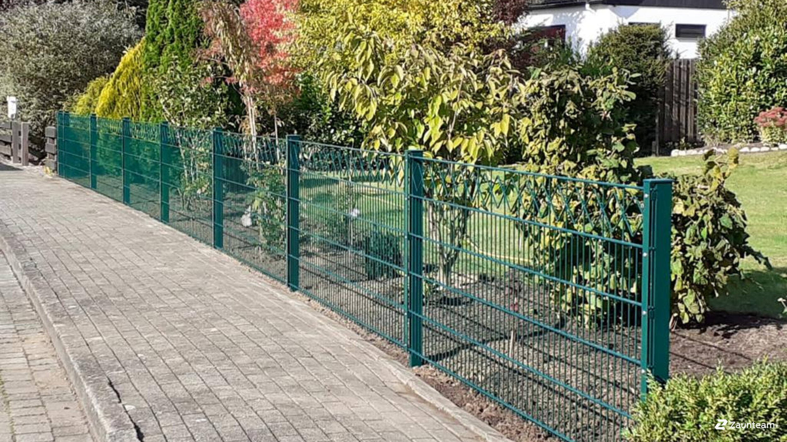 Deko-Doppelstabmattenzaun aus dem 2020 in 29389 Bad Bodenteich Deutschland von Zaunteam Südheide-Altmark.